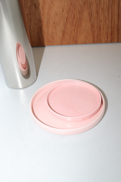 [MAEIRE] CIRCLE PLATE (PINK)