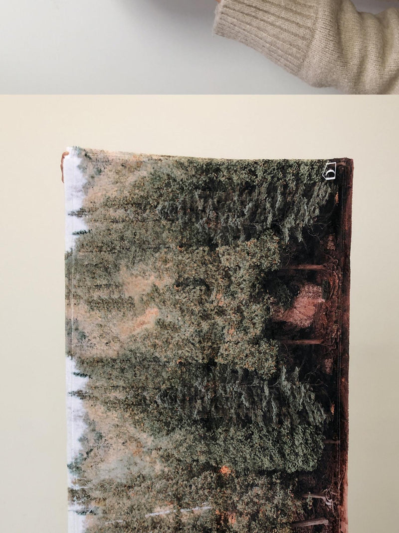 Microfiber Blanket／Deep Wood