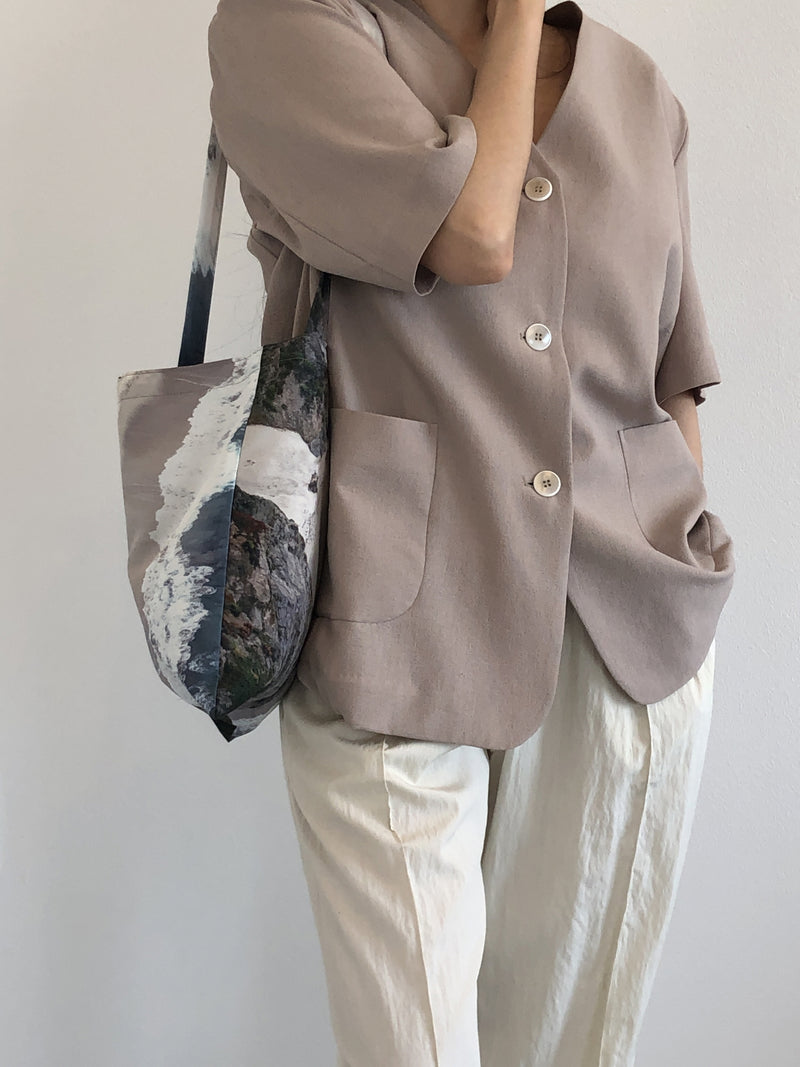Shoulder Bag / Sand Stone