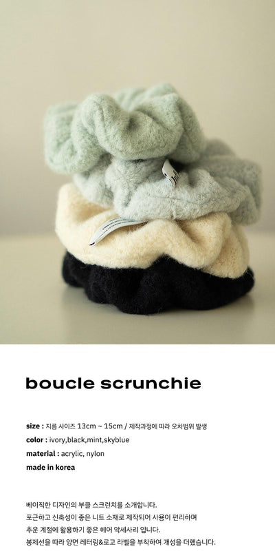 Boucle Scrunchie