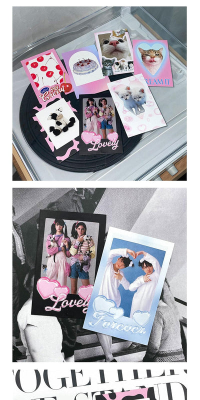 Polaroid Frame Sticker_Pink