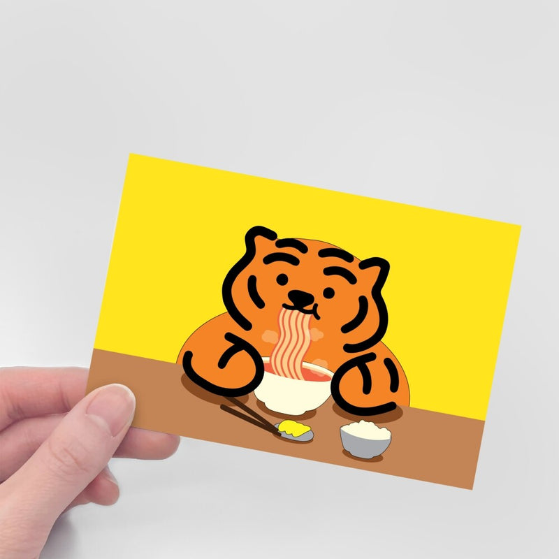 [12PM] Ramen tiger ポストカード