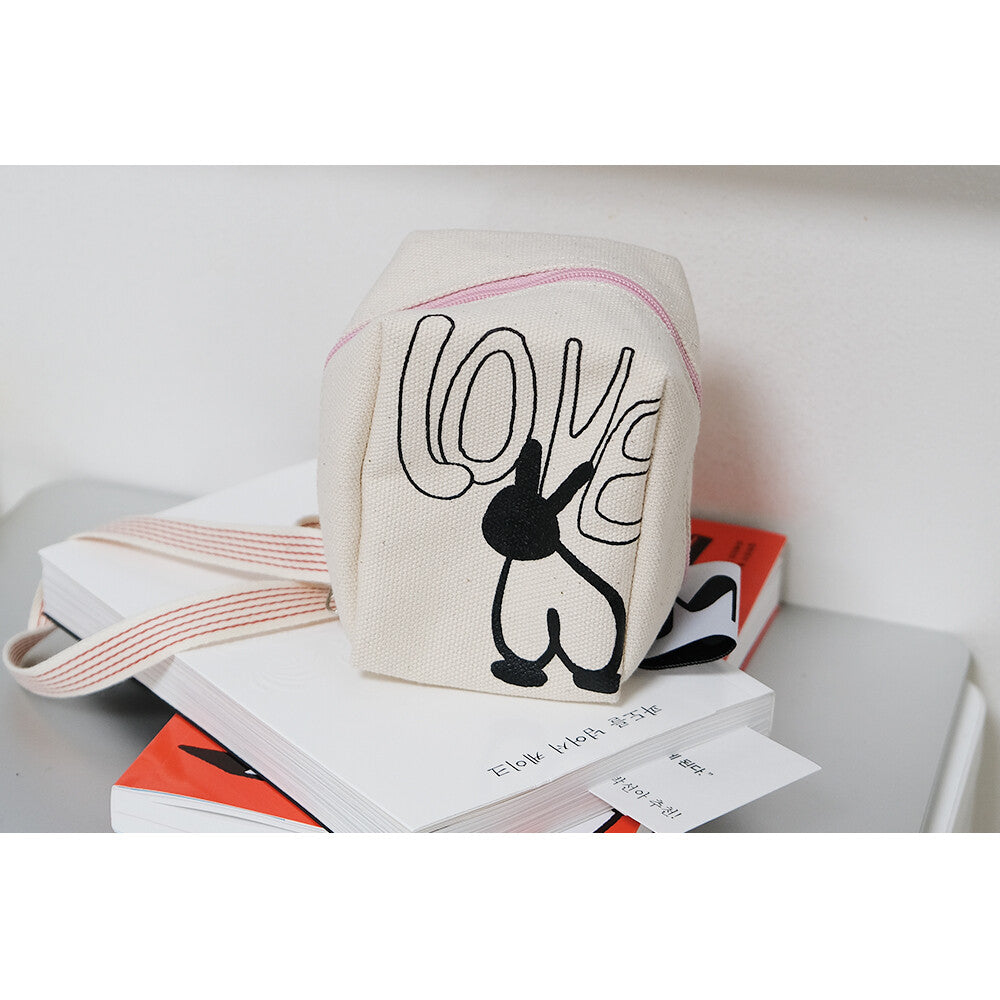 MINMIN·ミンミン | Love Rabbit Pouch Red – mmesh