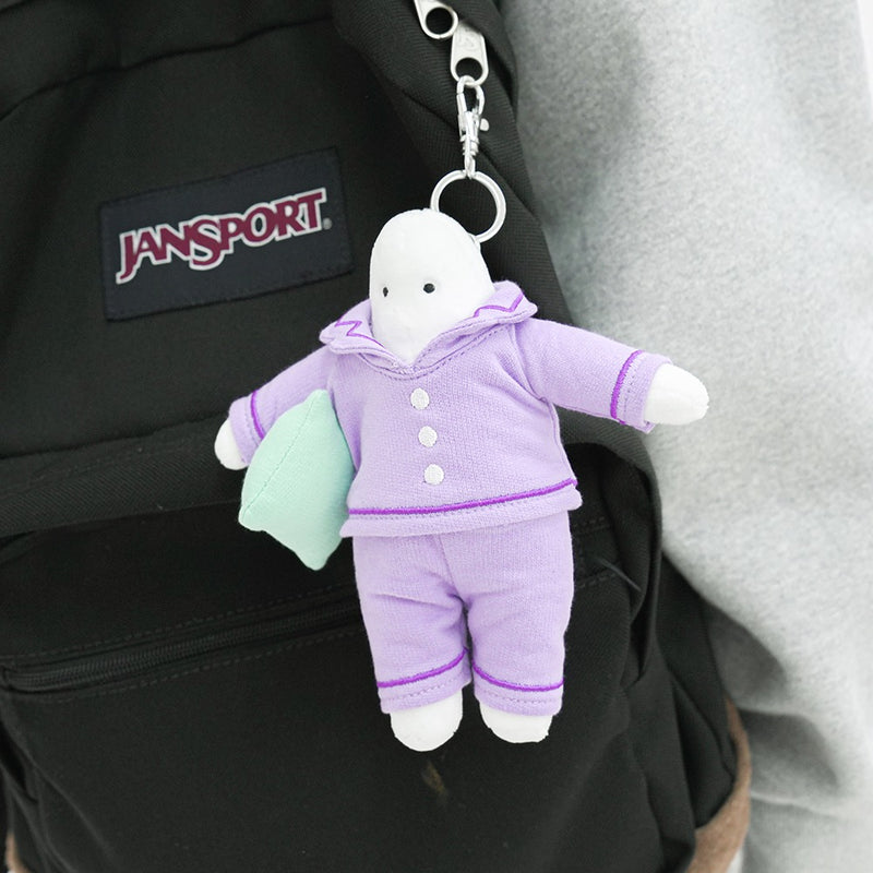 Plush Keyring - Purple