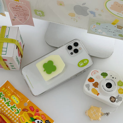 Good Luck Sticker Jelly Hard Smartphone Case : Shinfuka Studio
