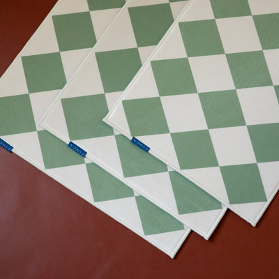 [HODU3"] Diamond Tile フロアマットMint Green 3sizes