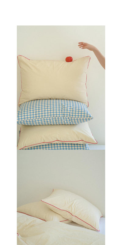 [E.PALETTE] Leto Piping Line Pillow Cover