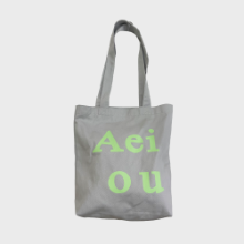 Aeiou Logo Bag (Cotton100%) City Melon