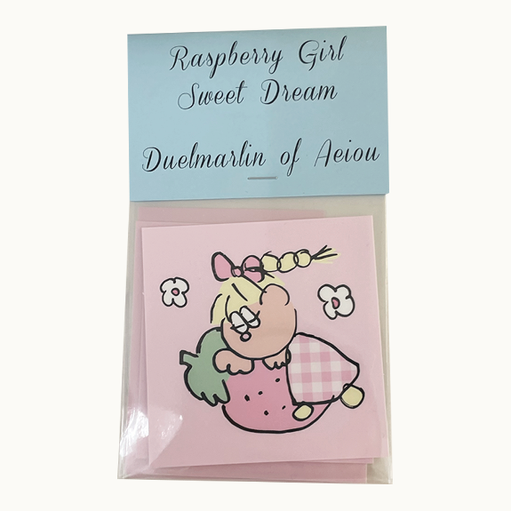 Raspberry Girl ステッカー／Sweet Dream 6枚セット