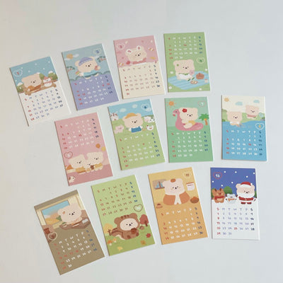 2023 Kuri Bear Mini Calendar