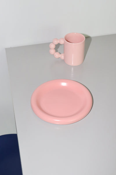 ARCH MUG(pink)/RING PLATE(pink) SET