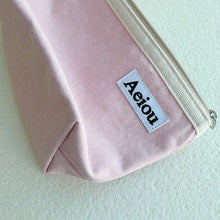 [MAEIRE] Aeiou Basic Pouch (L Size) Pink Rose Water
