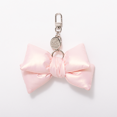 Padded Ribbon キーリング (Ballerina Pink)