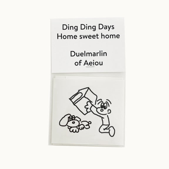 [ROOM 618] Ding Ding Days ステッカー／Home sweet home 6枚セット