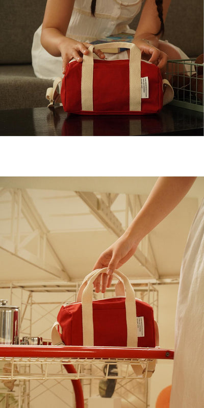 [HODU3"] Duffle Bag Mini - Red