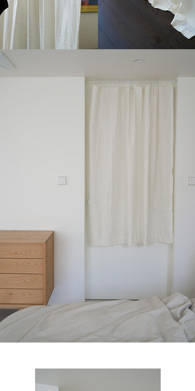 [E.PALETTE] Ivory Linen Curtain