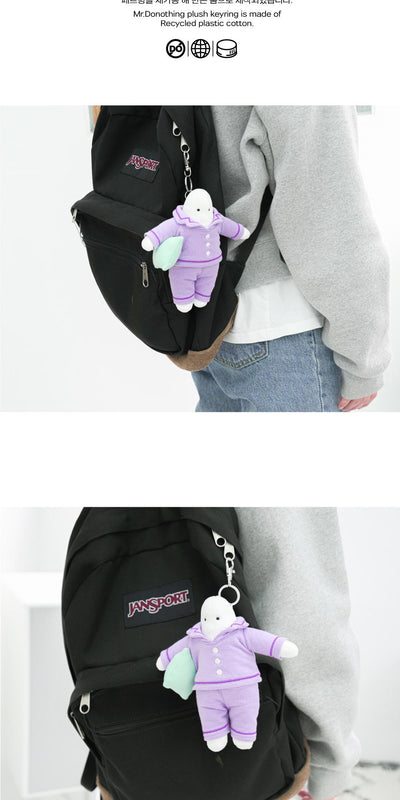 Plush Keyring - Purple