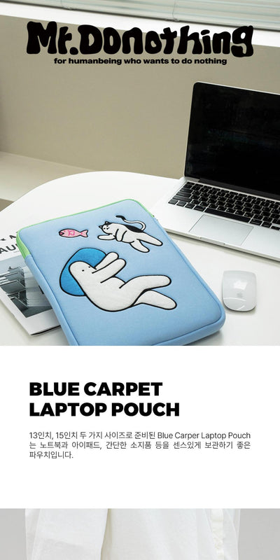 Laptop Case - Blue Carpet