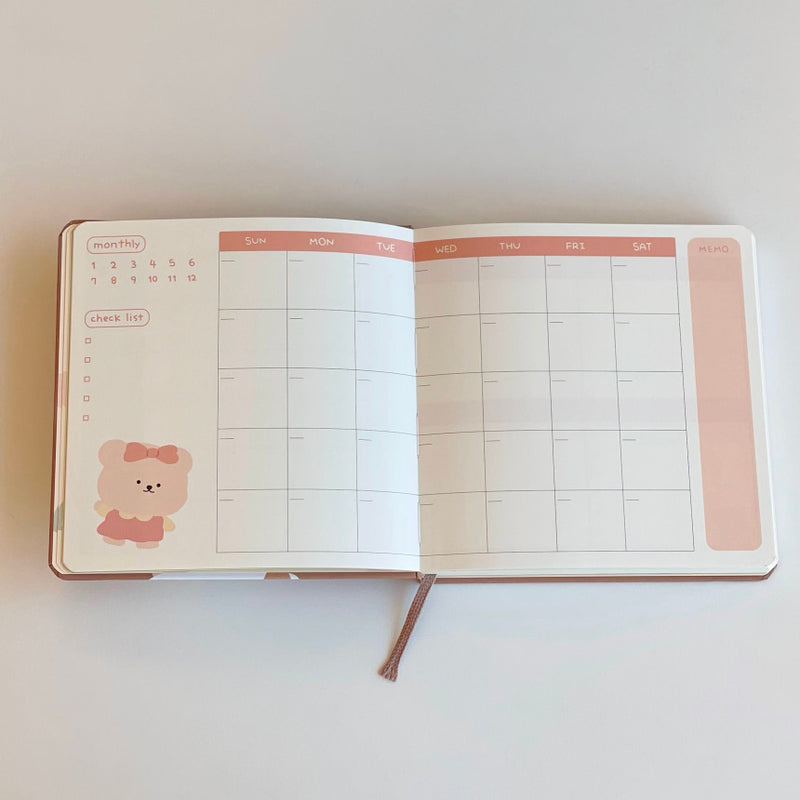 2023 Kuri Bear My Diary (Perpetual)