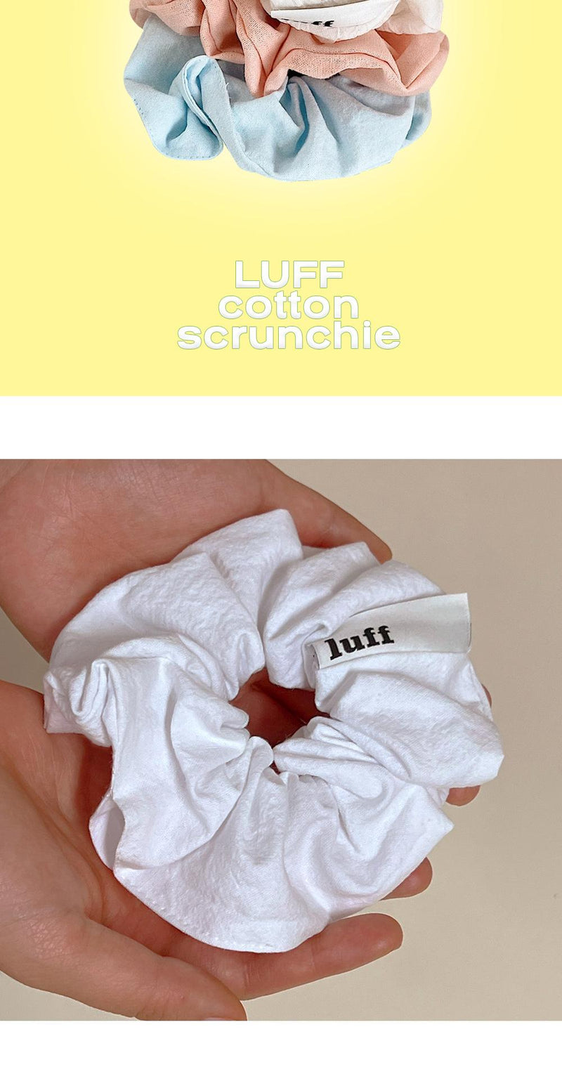 [HODU3"] Cotton Scrunchie