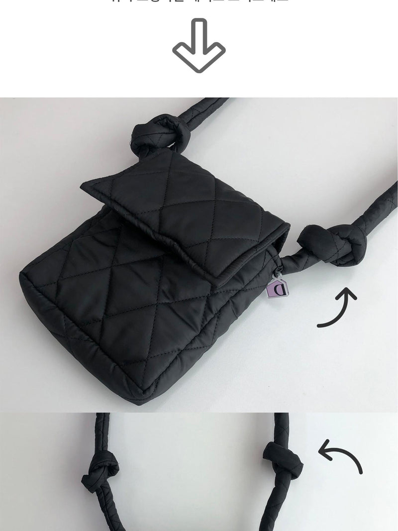 [ROOM 618] Black&Pink Nubim Bag