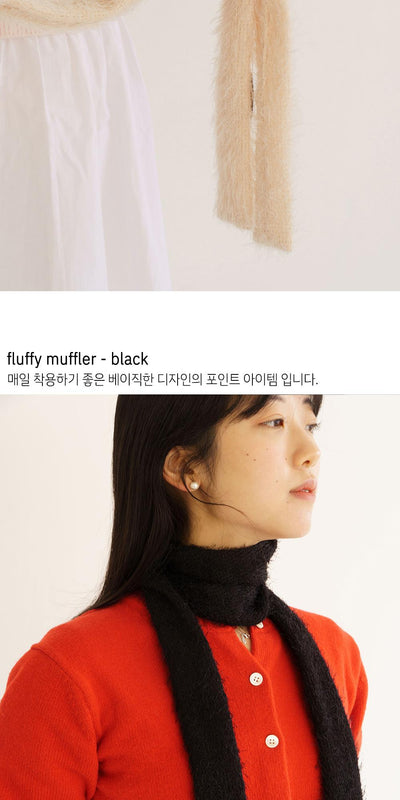 fluffy muffler (4color)