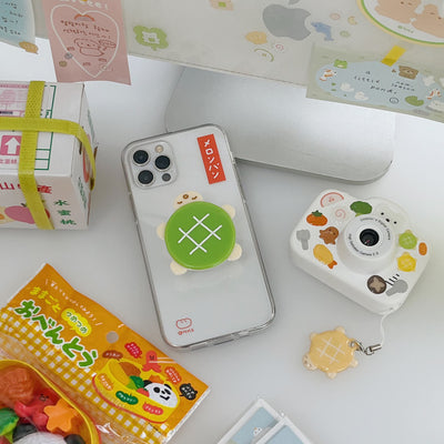 Melonpan Sticker Jelly Hard Smartphone Case : Shinfuka Studio