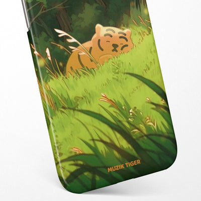 Ddoongrang Forest Nap Sleeping iPhone Case