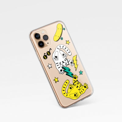 [12PM] Skate tiger iPhone case