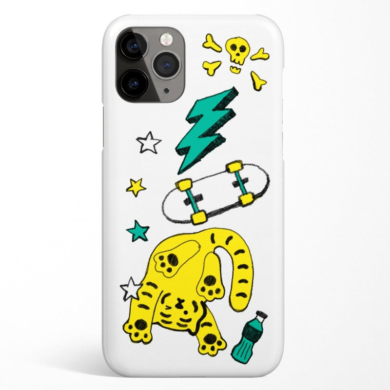 [12PM] Skate tiger  iPhoneケース