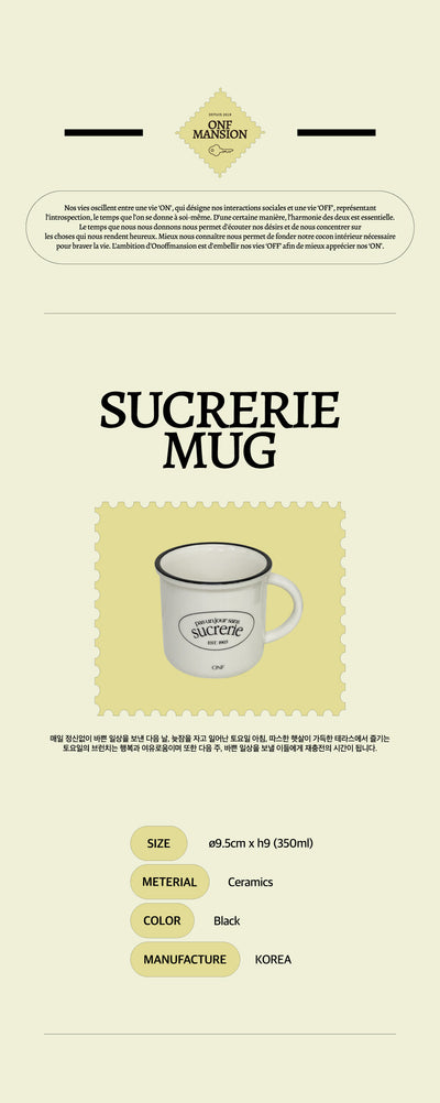 [ROOM 618] Sucrerie Mug Black