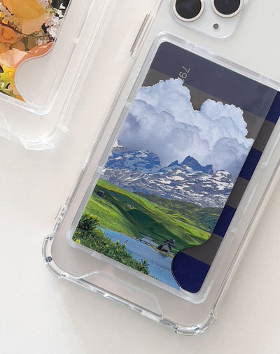 Card storage smartphone case Swiss A