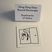 Ding Ding Days Sticker/Round Rectangle 6 pieces set
