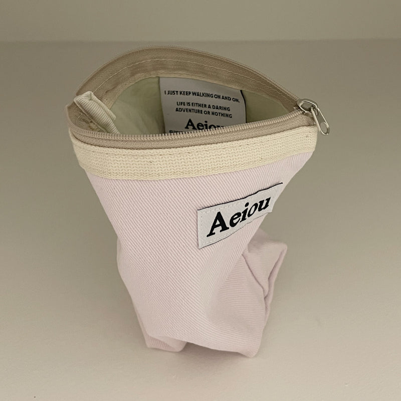 [ROOM 618] BASIC POUCH (M size) Pink Hula Berry 