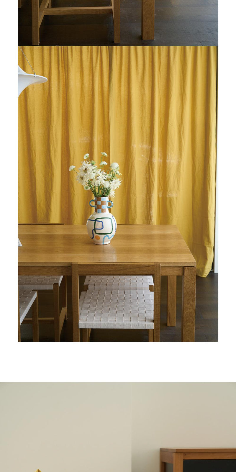Mustard Linen Curtain