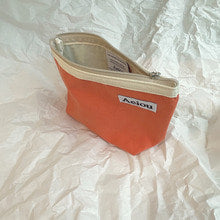 Aeiou Basic Pouch (L Size) Orange Calendula