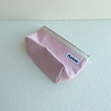 Aeiou Basic Pouch (L Size) Pink Rose Water