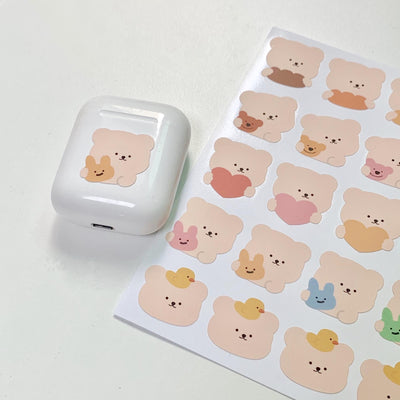 [HOLIDAY TIME] Kuri Bear Removable Sticker