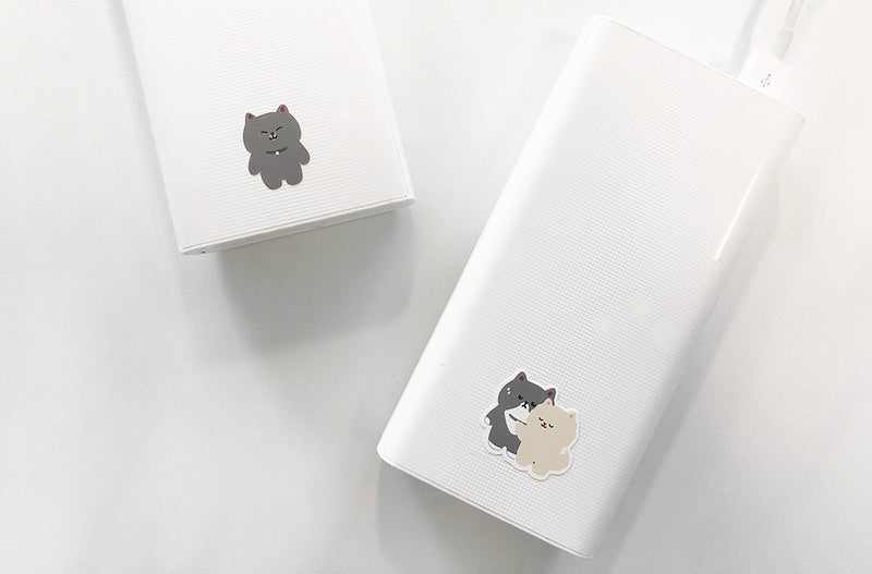 4 Cats (Mong Pong Huyo) Chibikko Sticker