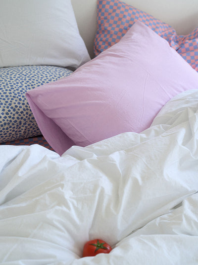 Pink Purple Pillow Cover