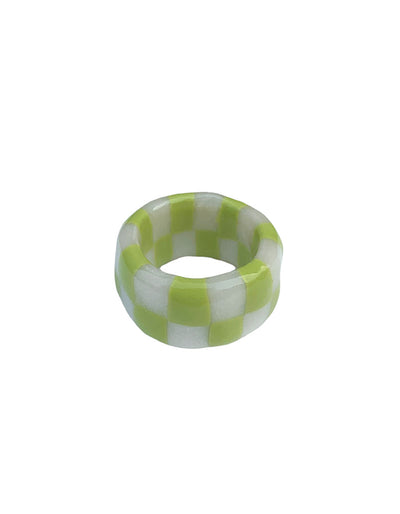 [mtl x nff] Chess Ring (olive)