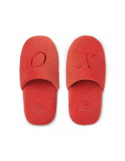 mtl x Frankly Sleeping｜XOXO Room Shoes (2colors)