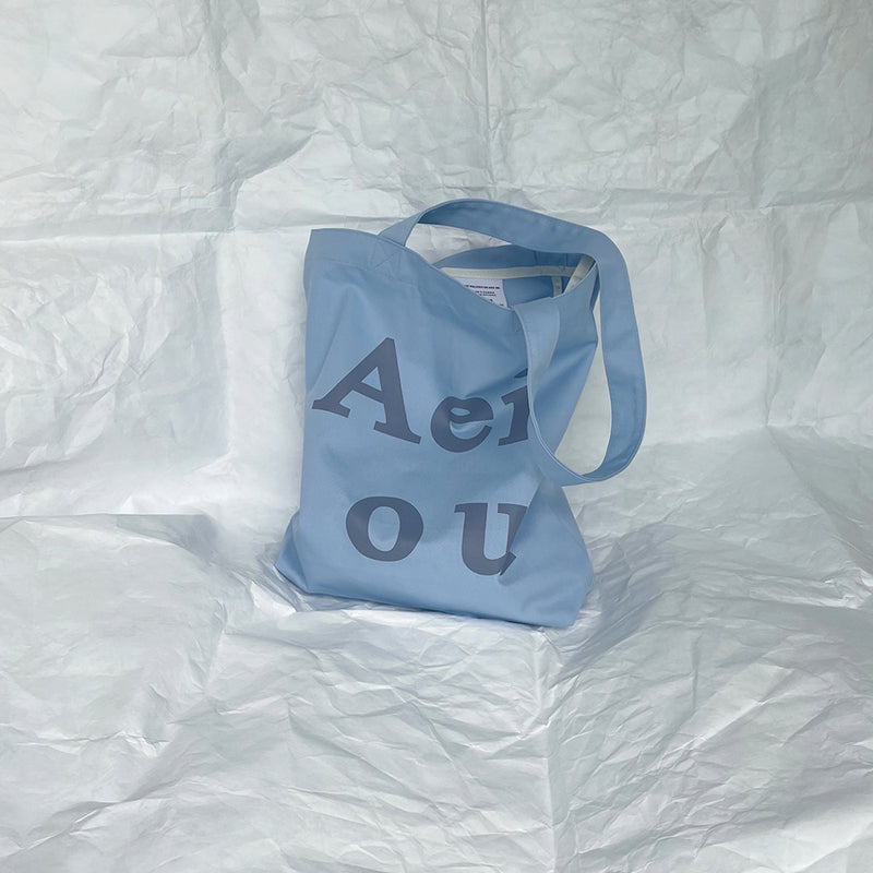 Aeiou Logo Bag (Cotton100%) Mineral Water
