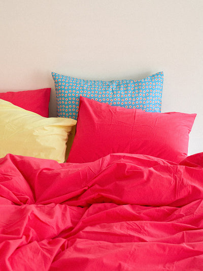 Vivid Pink Pillow Cover