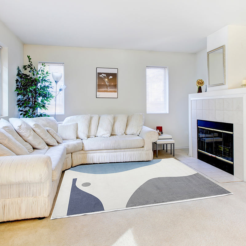 Dayless interior living room rug (long hair)