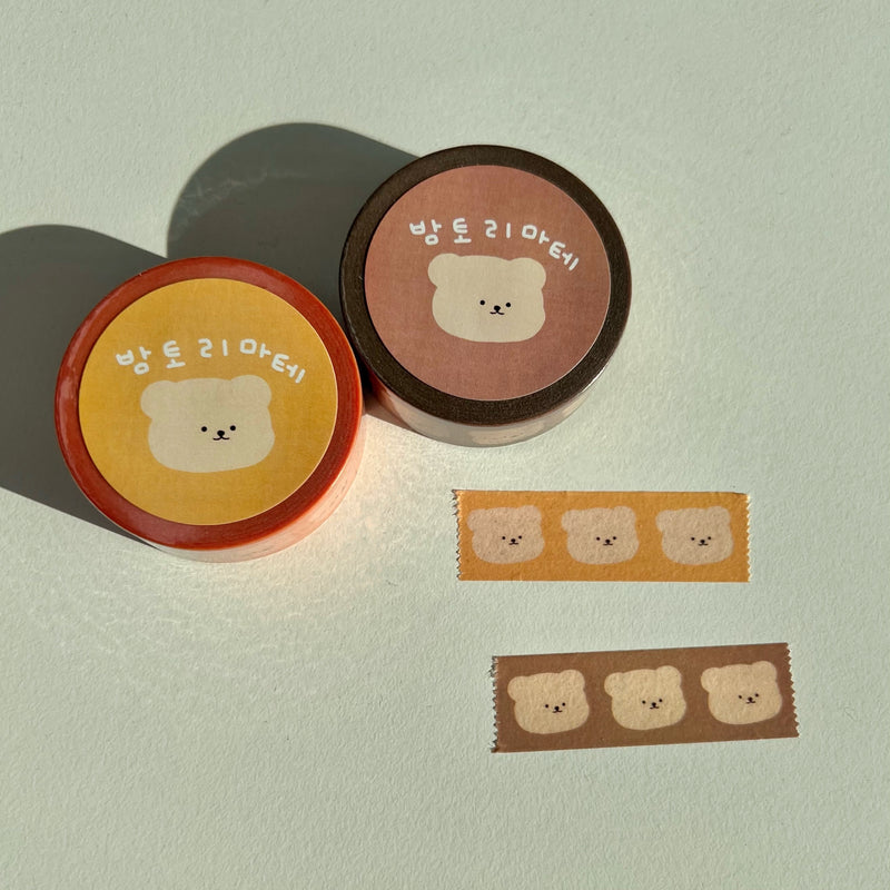Kuri Bear face masking tape 2 types