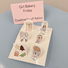 Girl Bakery ステッカー／Friday 2枚セット