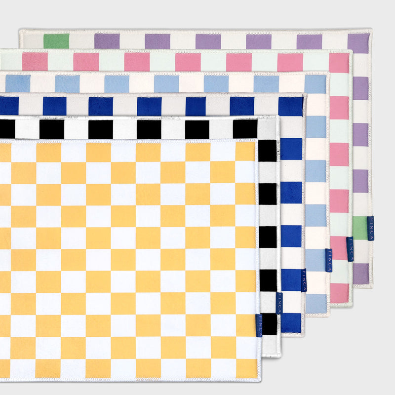 Checkerboard Vivid フロアマット6colors 2size