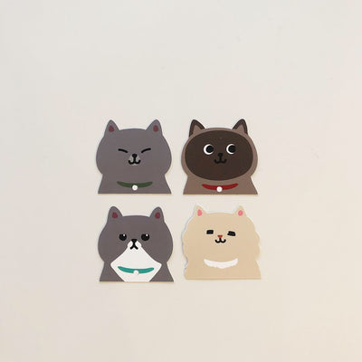 4匹の猫(モンポンヒュヨ) リムーバブルステッカー