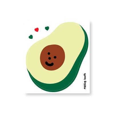 Big Sticker Avocado